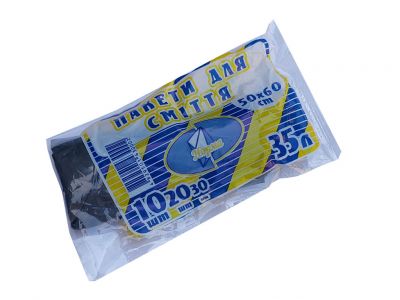 Пакети для сміття 35л *10штТРАДИЦІЇ ― купити оптом Україна, Сумська область, Суми