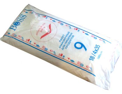 Фасувальний пакет Босс синій 9 (750г)18*35 ― купити оптом Україна, Сумська область, Суми