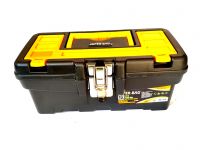 Ящик для инструментов ECO METAL LOCK 320*158*137мм 13" с вставкой и ячейками(5027)