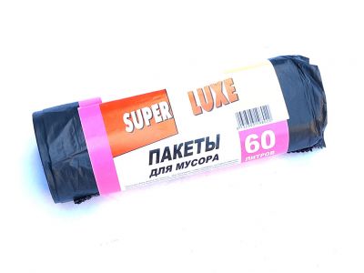 Пакети для сміття  60*10шт СуперЛюкс ― купити оптом Україна, Сумська область, Суми